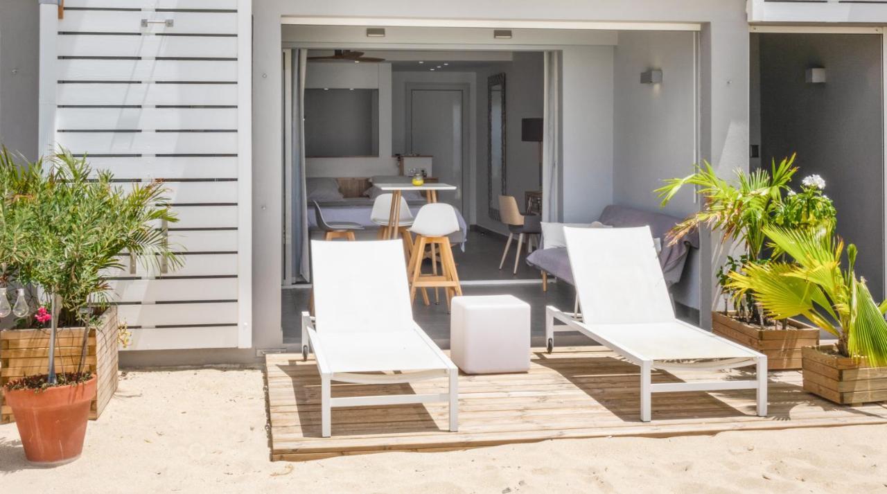Official Page "Residence Bleu Marine" - Sea View Apartments & Studios - Saint-Martin French Side 格兰德凯斯 外观 照片