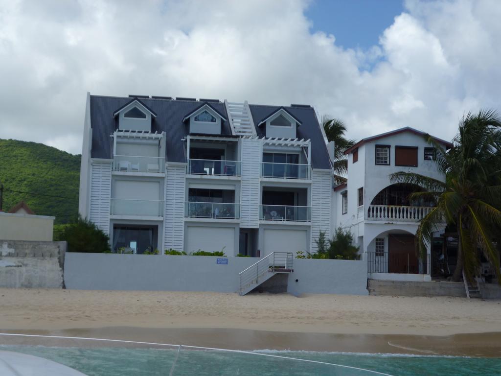 Official Page "Residence Bleu Marine" - Sea View Apartments & Studios - Saint-Martin French Side 格兰德凯斯 外观 照片