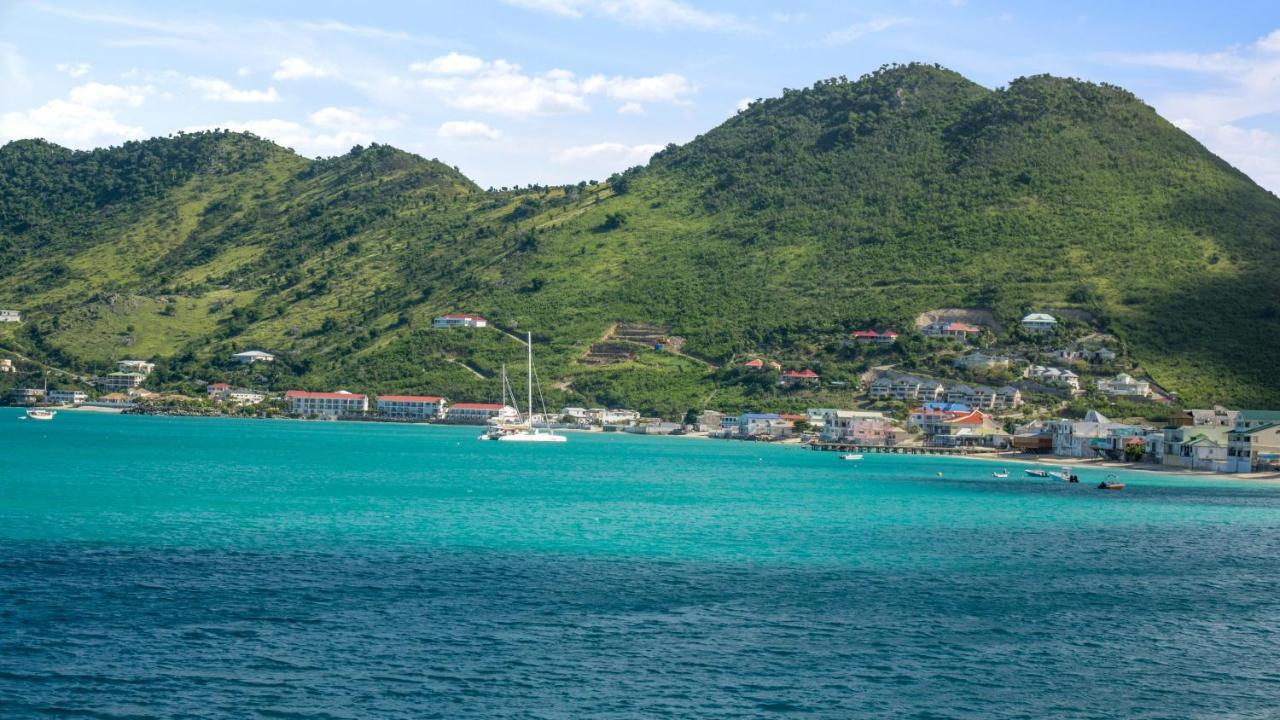 Official Page "Residence Bleu Marine" - Sea View Apartments & Studios - Saint-Martin French Side 格兰德凯斯 外观 照片