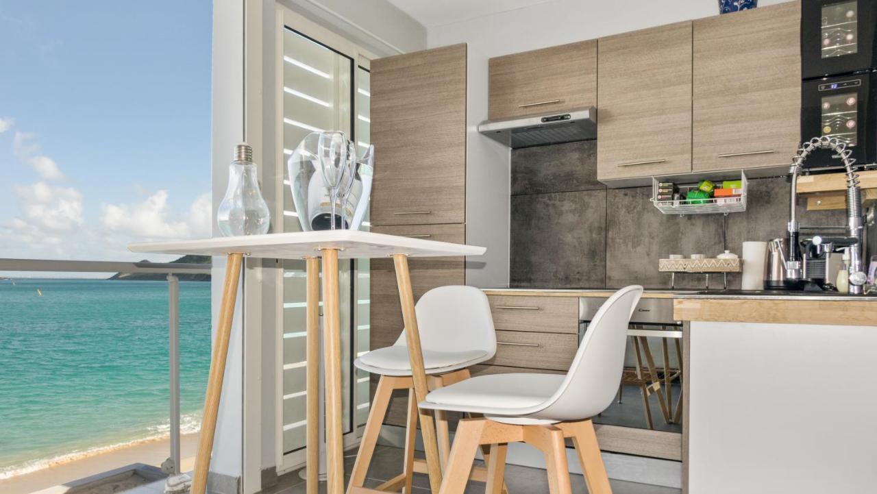 Official Page "Residence Bleu Marine" - Sea View Apartments & Studios - Saint-Martin French Side 格兰德凯斯 外观 照片